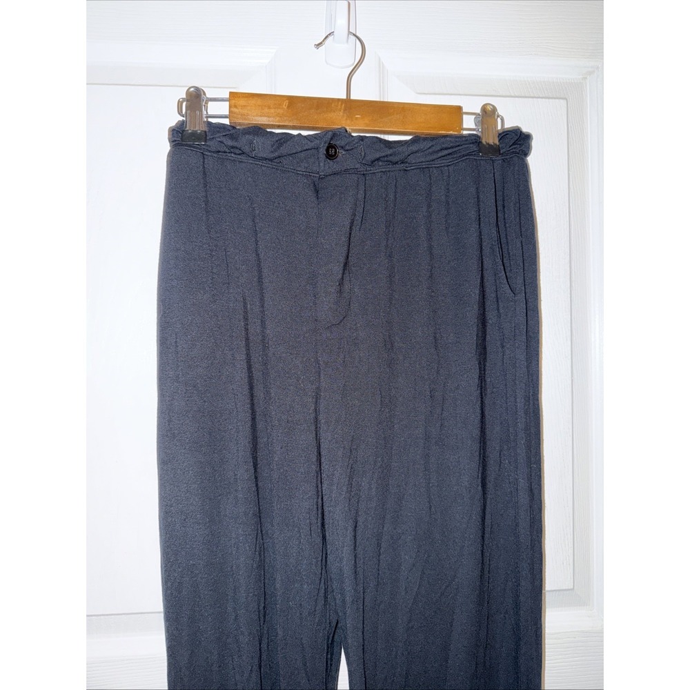 Eberjey Women's Pajama Pants Navy Size S Small Button - Picture 2 of 6